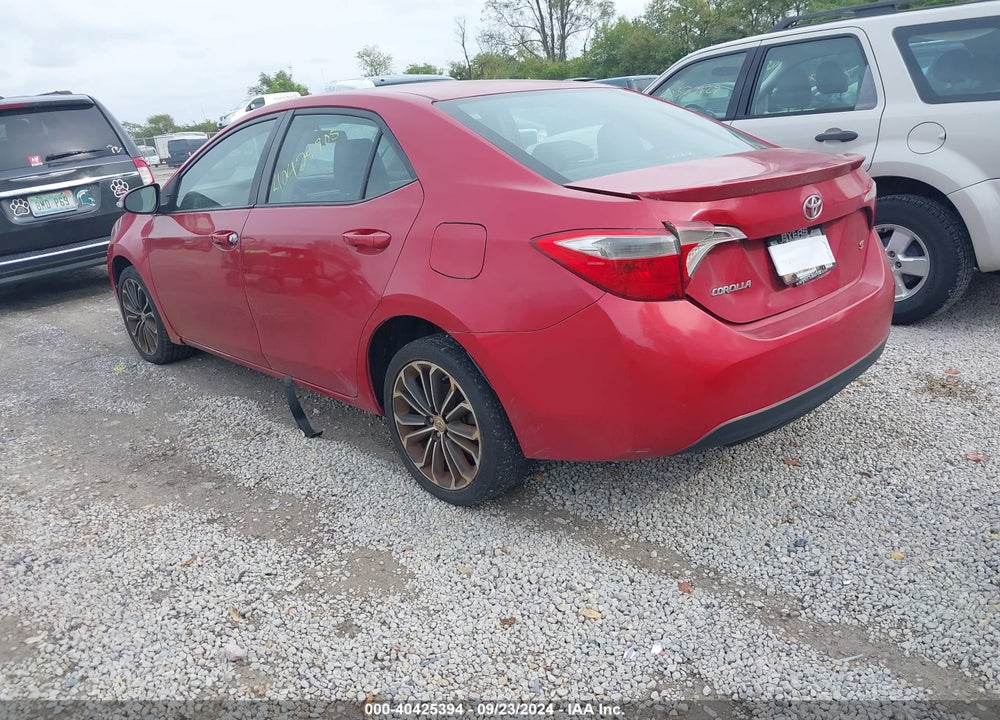 2014 TOYOTA COROLLA S PLUS VIN: 2T1BURHE0EC061038