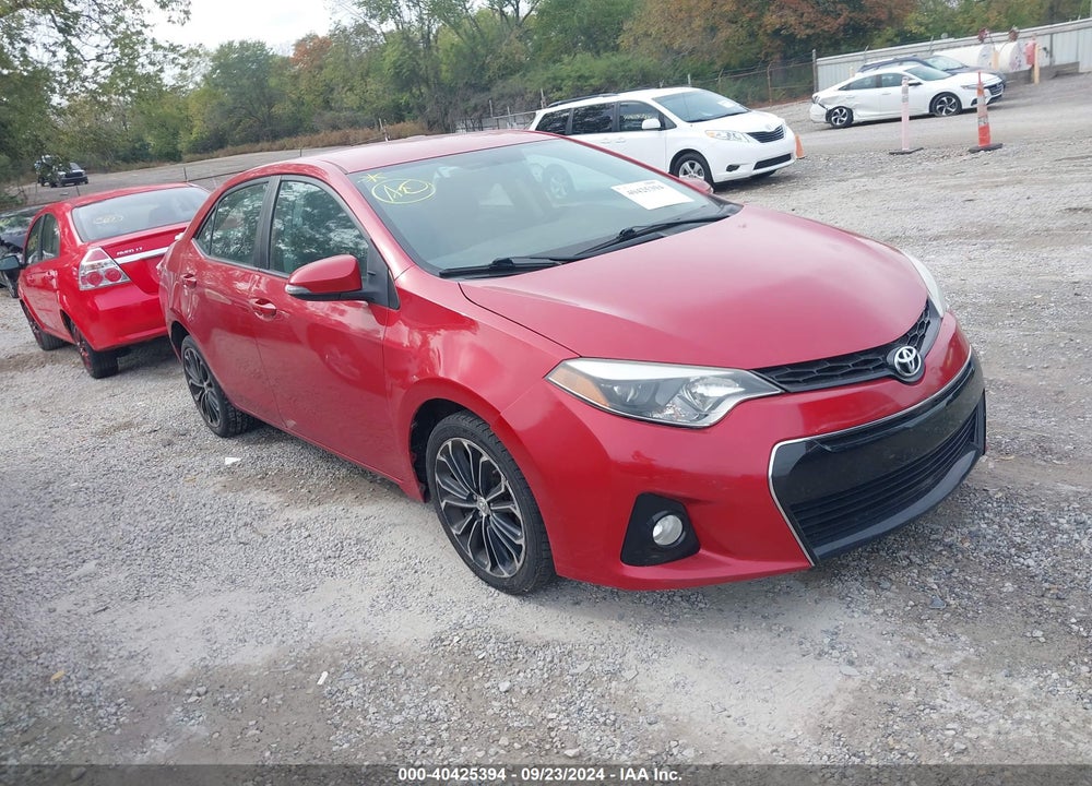 2014 TOYOTA COROLLA S PLUS VIN: 2T1BURHE0EC061038