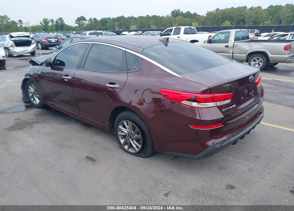 2019 KIA OPTIMA LX VIN: 5XXGT4L36KG357557
