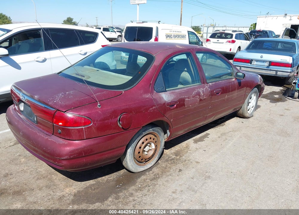 1999 FORD CONTOUR SE VIN: 1FAFP6632XK220979
