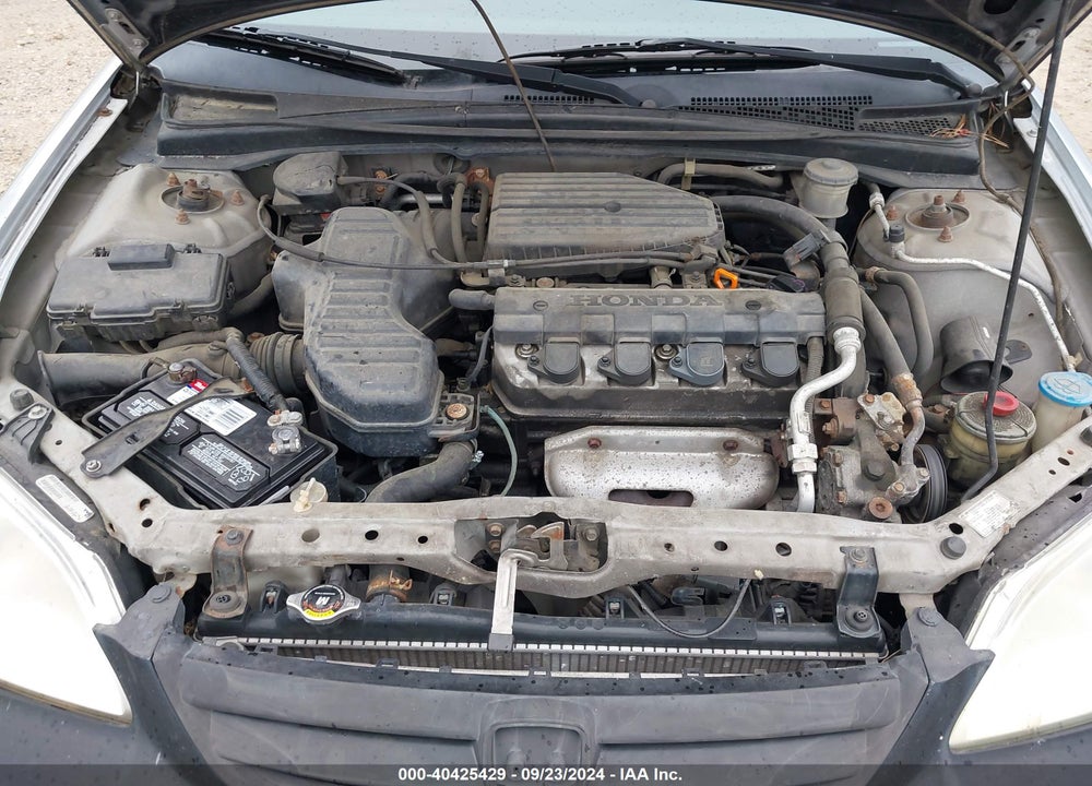 2002 HONDA CIVIC LX VIN: 2HGES16512H549408
