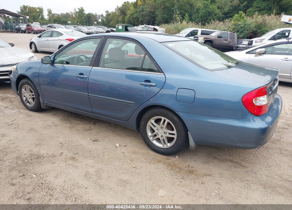 2003 TOYOTA CAMRY LE VIN: 4T1BE30K23U729168