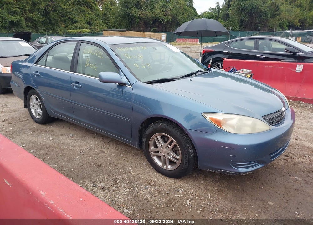 2003 TOYOTA CAMRY LE VIN: 4T1BE30K23U729168