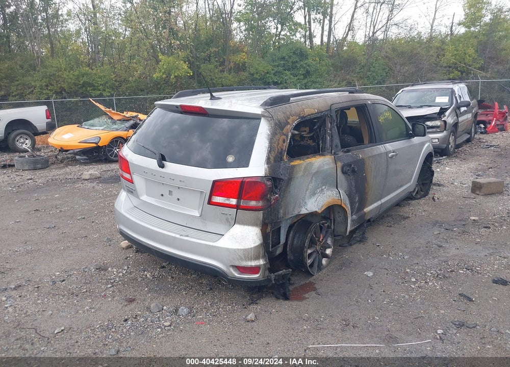2013 DODGE JOURNEY SXT VIN: 3C4PDCBG8DT578628