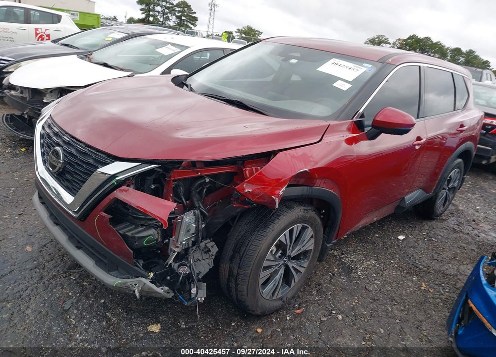 2021 NISSAN ROGUE SV FWD VIN: JN8AT3BA4MW015112