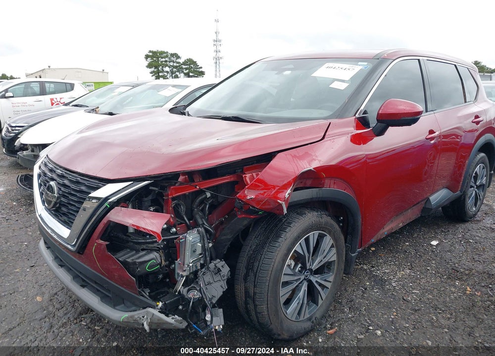 2021 NISSAN ROGUE SV FWD VIN: JN8AT3BA4MW015112