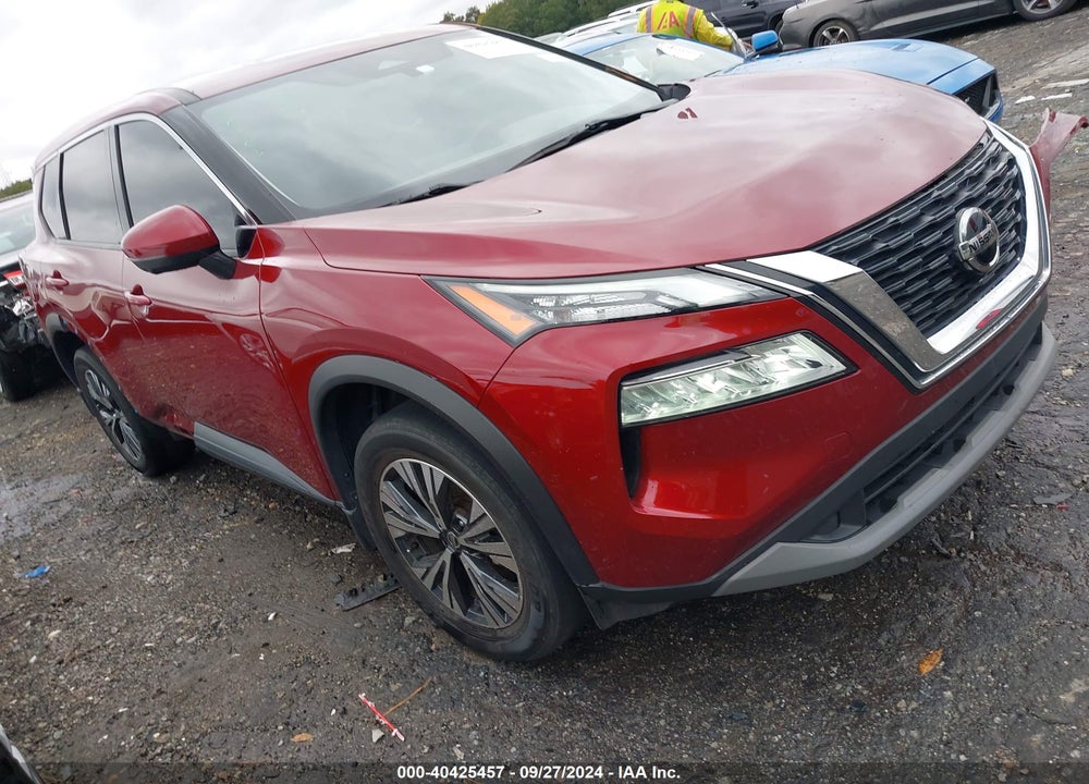 2021 NISSAN ROGUE SV FWD VIN: JN8AT3BA4MW015112