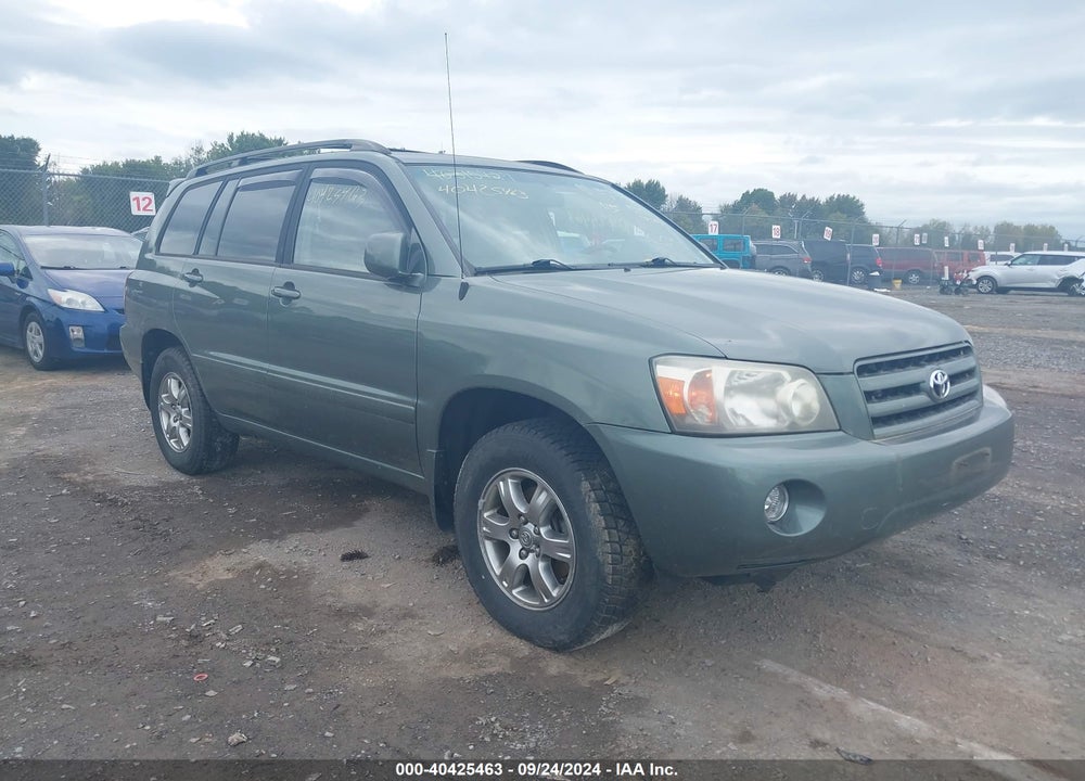 2005 TOYOTA HIGHLANDER V6 VIN: JTEEP21A450094004