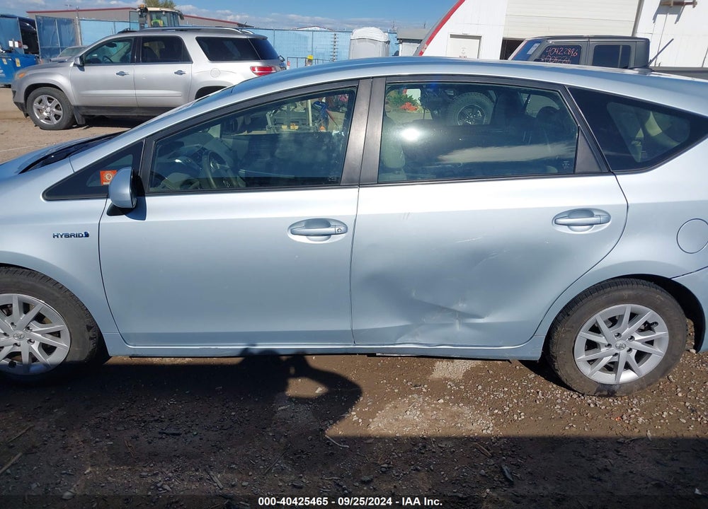 2014 TOYOTA PRIUS V THREE VIN: JTDZN3EU8E3294923