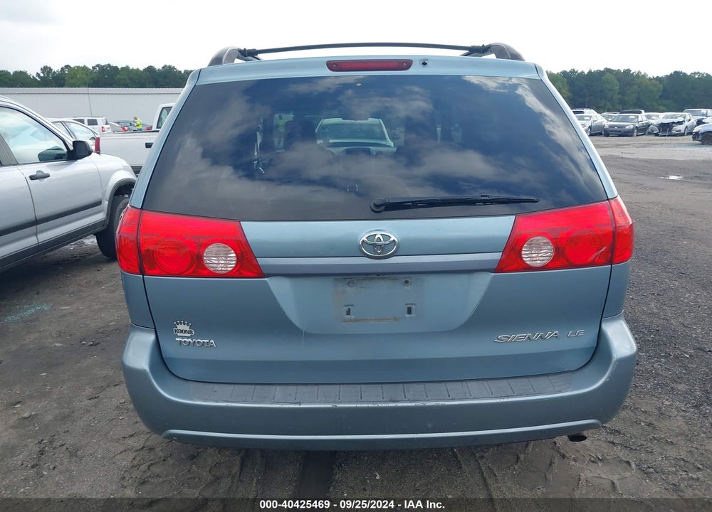 2009 TOYOTA SIENNA LE VIN: 5TDZK23C79S235203