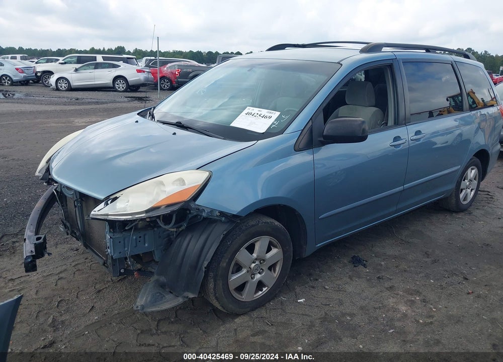 2009 TOYOTA SIENNA LE VIN: 5TDZK23C79S235203