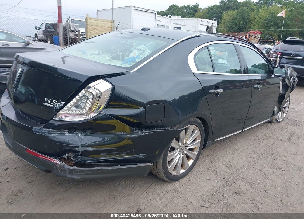 2013 LINCOLN MKS ECOBOOST VIN: 1LNHL9FT7DG603665