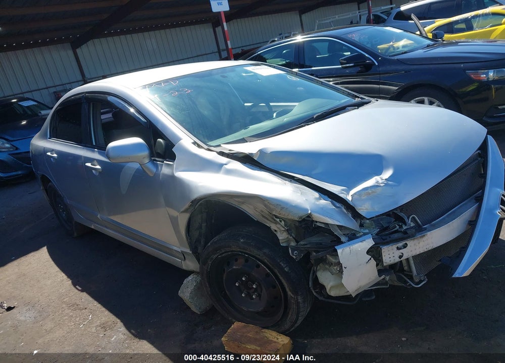2010 HONDA CIVIC LX VIN: 19XFA1F59AE081184