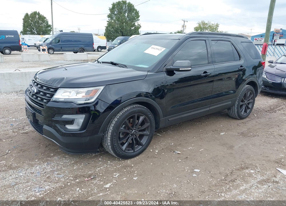 2017 FORD EXPLORER XLT VIN: 1FM5K7D86HGD10760