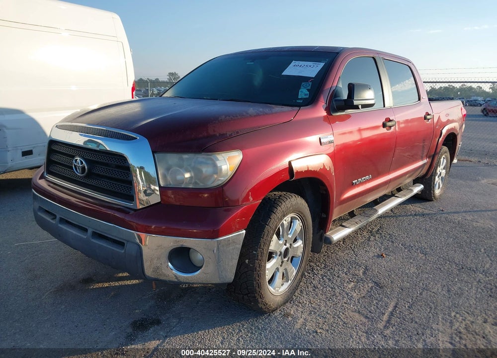 2008 TOYOTA TUNDRA SR5 5.7L V8 VIN: 5TFEV54108X065196