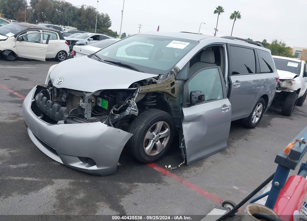 2016 TOYOTA SIENNA LE 8 PASSENGER VIN: 5TDKK3DC6GS747862