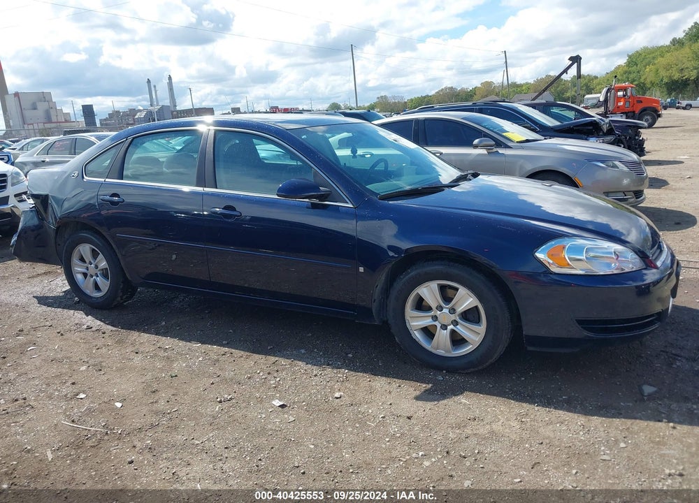 2008 CHEVROLET IMPALA LS VIN: 2G1WB58N689283709