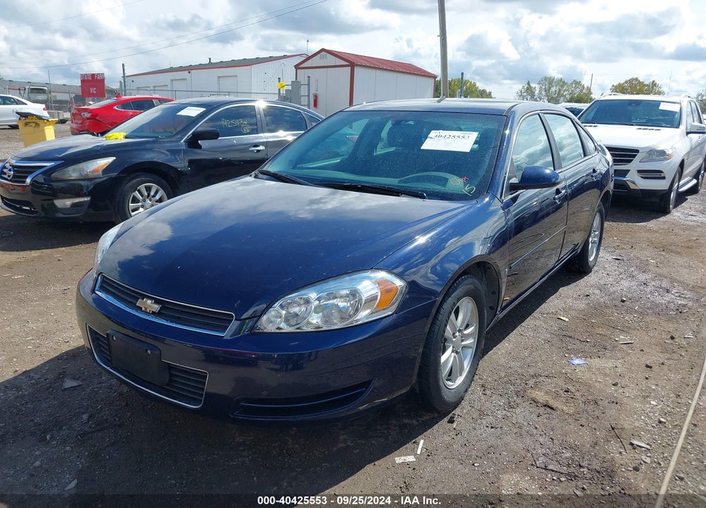 2008 CHEVROLET IMPALA LS VIN: 2G1WB58N689283709