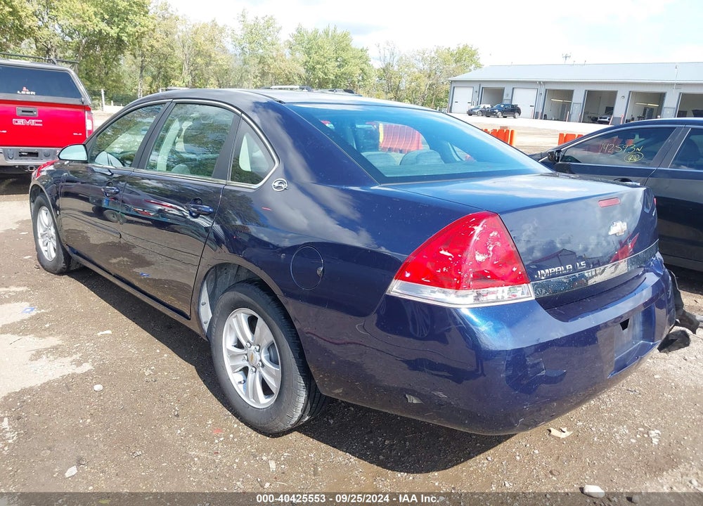 2008 CHEVROLET IMPALA LS VIN: 2G1WB58N689283709