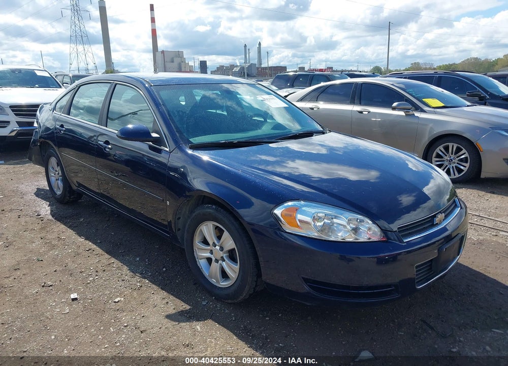 2008 CHEVROLET IMPALA LS VIN: 2G1WB58N689283709