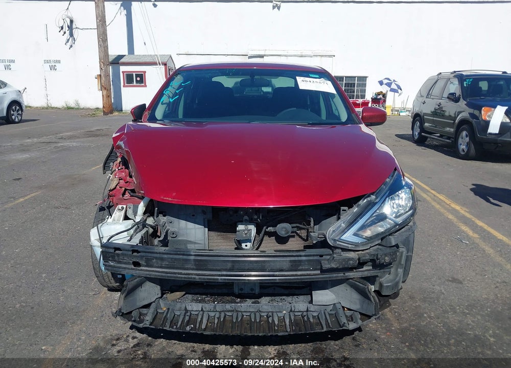 2017 NISSAN SENTRA SV VIN: 3N1AB7AP4HL673426
