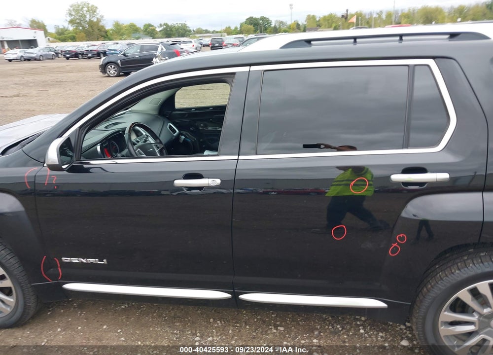 2016 GMC TERRAIN DENALI VIN: 2GKFLVE36G6186280