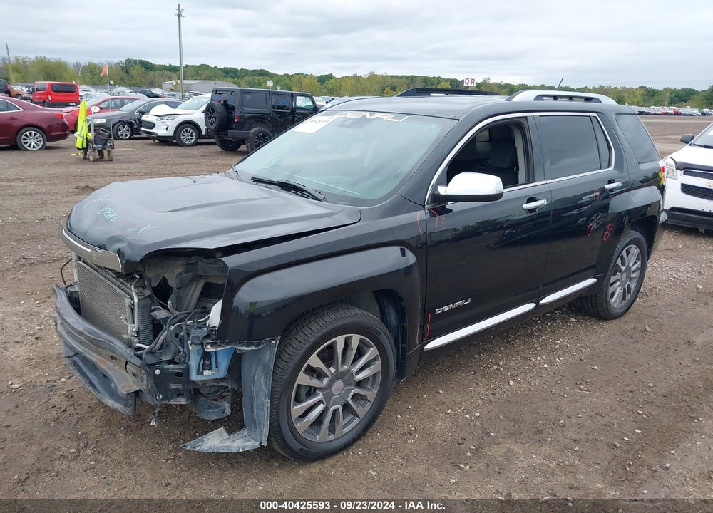 2016 GMC TERRAIN DENALI VIN: 2GKFLVE36G6186280