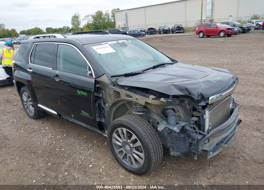 2016 GMC TERRAIN DENALI VIN: 2GKFLVE36G6186280
