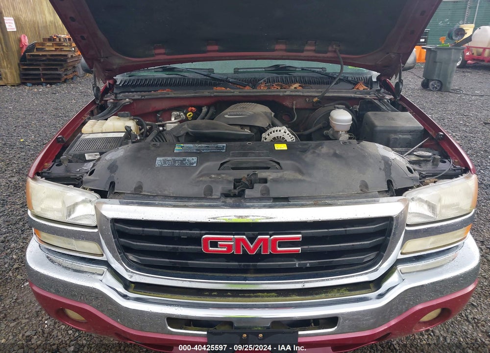 2005 GMC SIERRA 1500 SLE VIN: 1GTEK19B45E227227