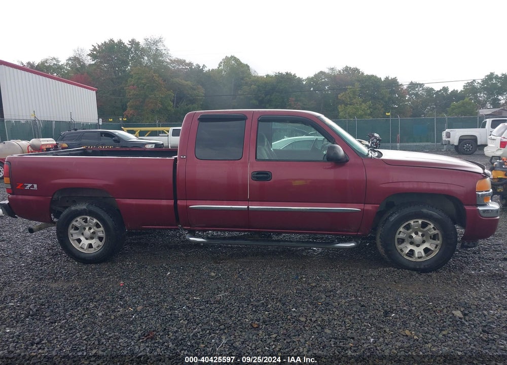 2005 GMC SIERRA 1500 SLE VIN: 1GTEK19B45E227227