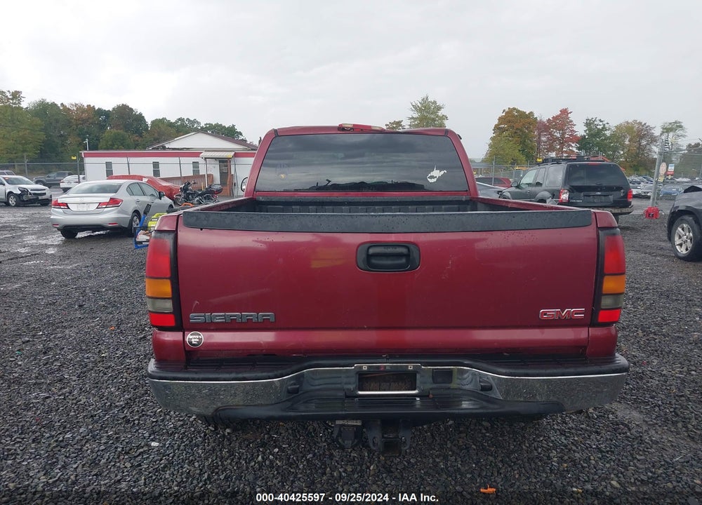 2005 GMC SIERRA 1500 SLE VIN: 1GTEK19B45E227227