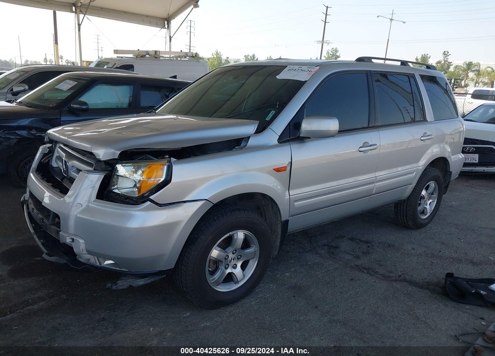 2006 HONDA PILOT EX-L VIN: 2HKYF18526H511499