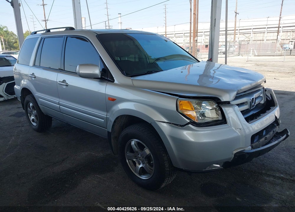 2006 HONDA PILOT EX-L VIN: 2HKYF18526H511499