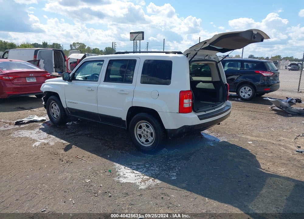 2015 JEEP PATRIOT SPORT VIN: 1C4NJPBA4FD125943