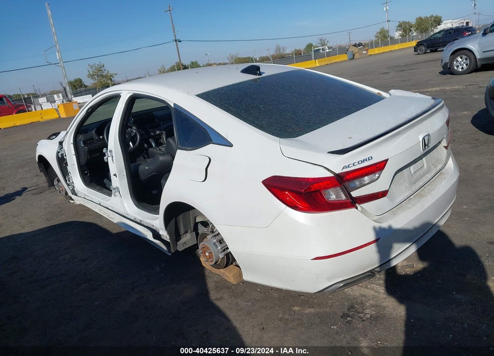 2022 HONDA ACCORD SPORT VIN: 1HGCV1F35NA101074
