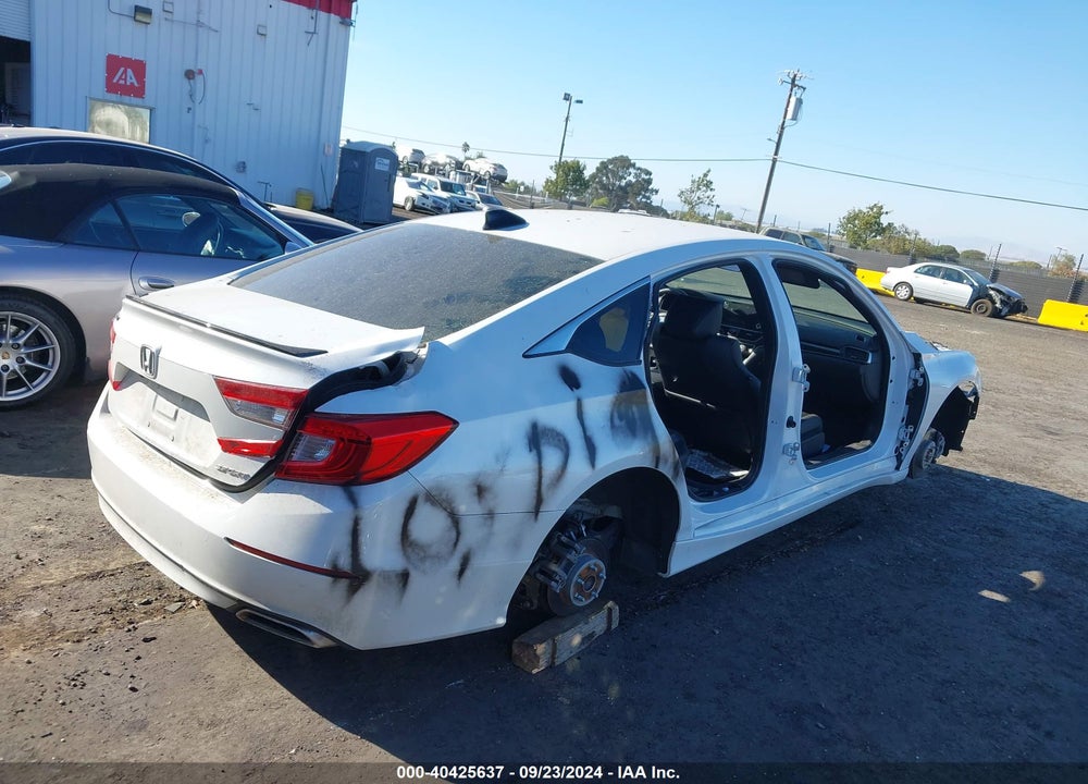 2022 HONDA ACCORD SPORT VIN: 1HGCV1F35NA101074