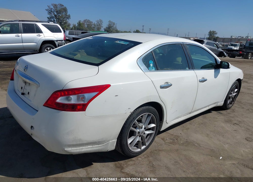 2010 NISSAN MAXIMA VIN: 1N4AA5AP1AC806252