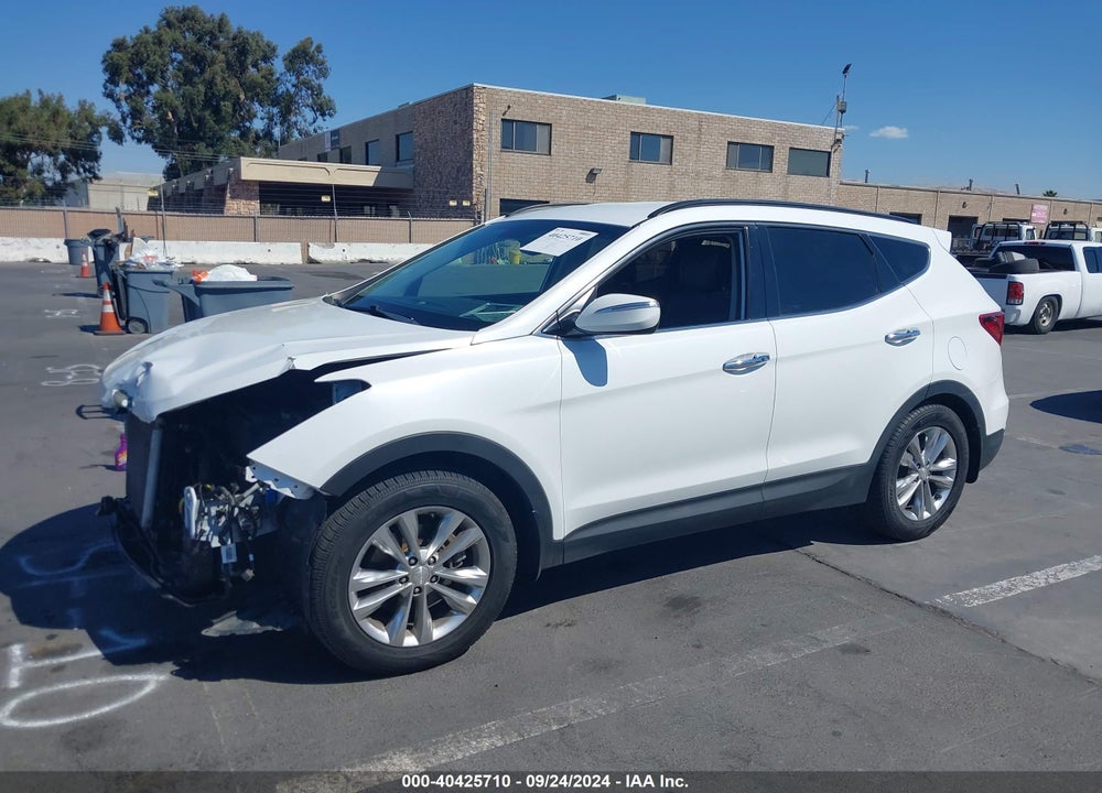 2017 HYUNDAI SANTA FE SPORT 2.0T VIN: 5XYZU4LA7HG496721