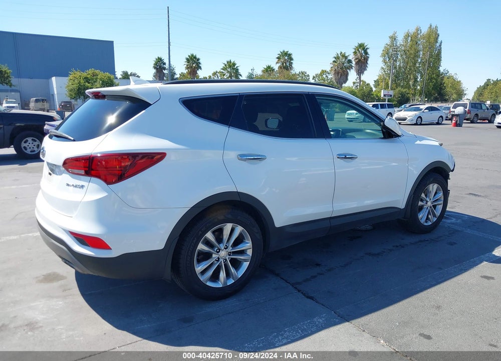 2017 HYUNDAI SANTA FE SPORT 2.0T VIN: 5XYZU4LA7HG496721