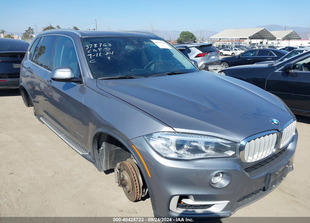 2015 BMW X5 XDRIVE50I VIN: 5UXKR6C50F0J78202