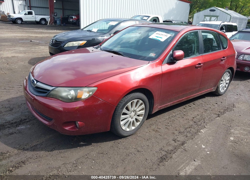 2011 SUBARU IMPREZA 2.5I PREMIUM VIN: JF1GH6B64BH809149