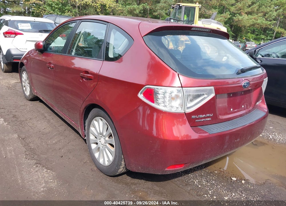 2011 SUBARU IMPREZA 2.5I PREMIUM VIN: JF1GH6B64BH809149