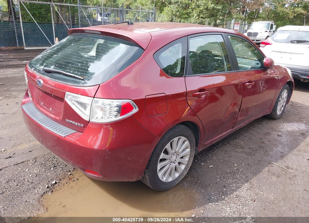 2011 SUBARU IMPREZA 2.5I PREMIUM VIN: JF1GH6B64BH809149