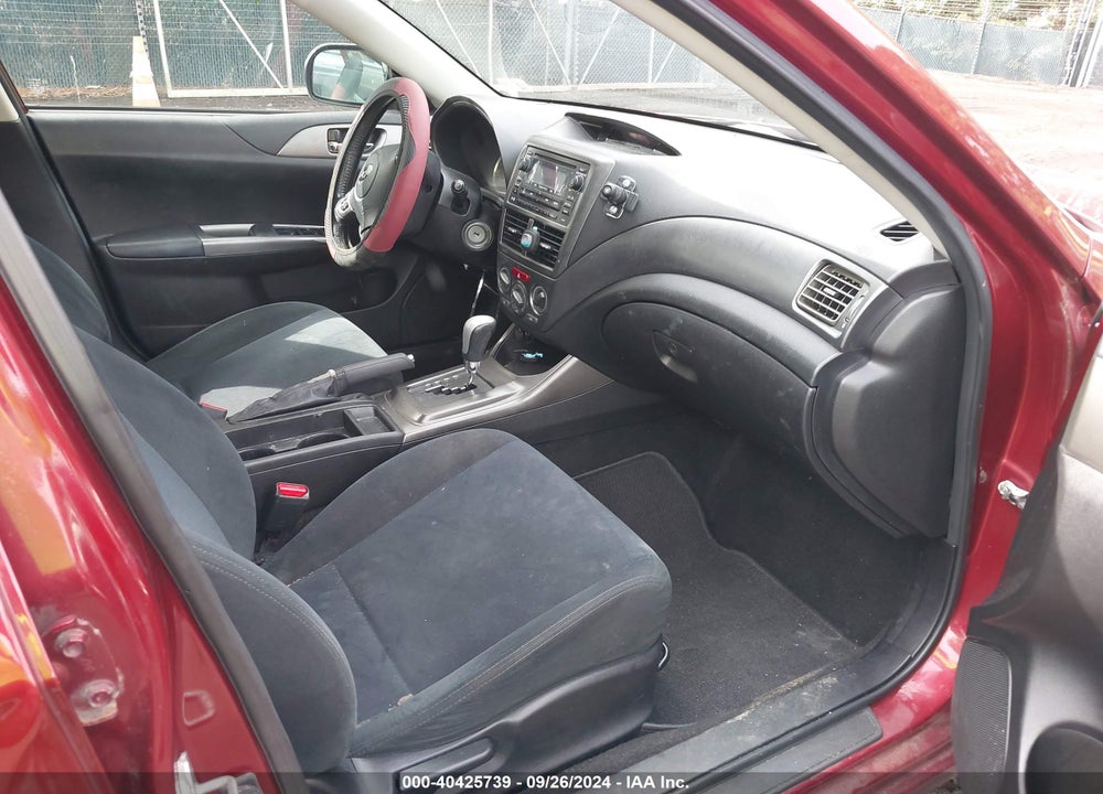 2011 SUBARU IMPREZA 2.5I PREMIUM VIN: JF1GH6B64BH809149