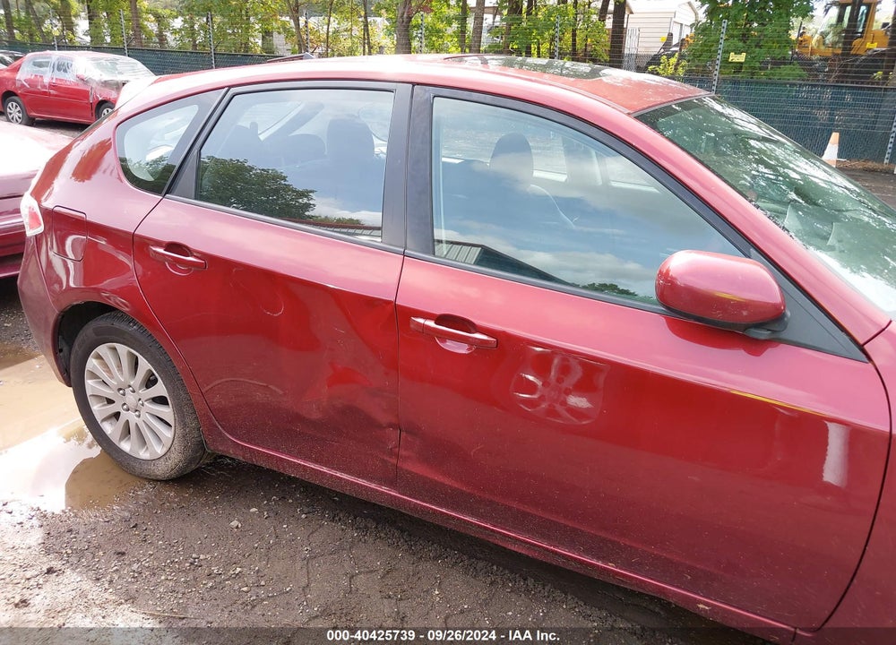 2011 SUBARU IMPREZA 2.5I PREMIUM VIN: JF1GH6B64BH809149
