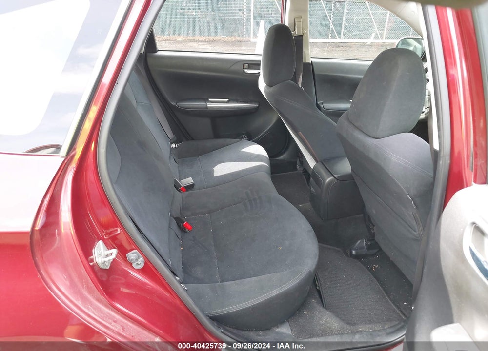 2011 SUBARU IMPREZA 2.5I PREMIUM VIN: JF1GH6B64BH809149