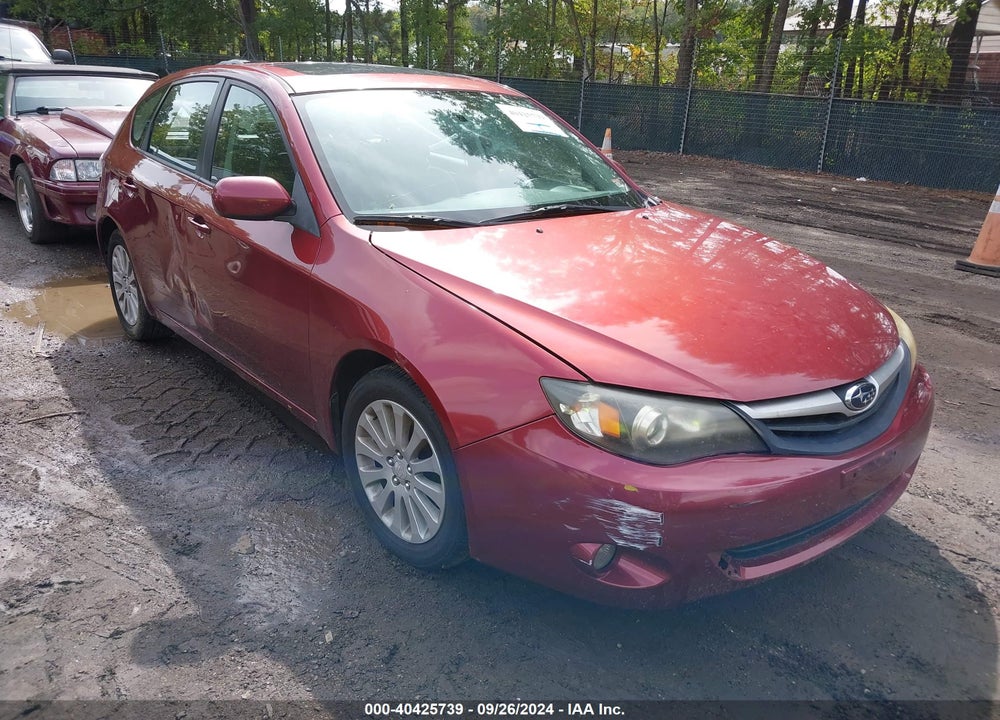 2011 SUBARU IMPREZA 2.5I PREMIUM VIN: JF1GH6B64BH809149