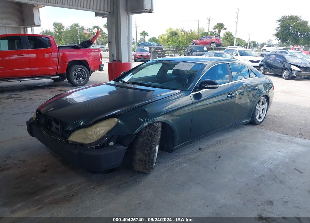 2007 MERCEDES-BENZ CLS 550 VIN: WDDDJ72X67A095207