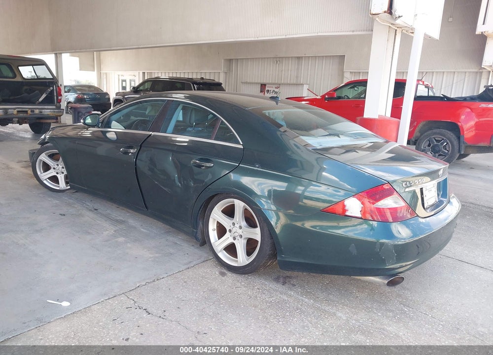 2007 MERCEDES-BENZ CLS 550 VIN: WDDDJ72X67A095207