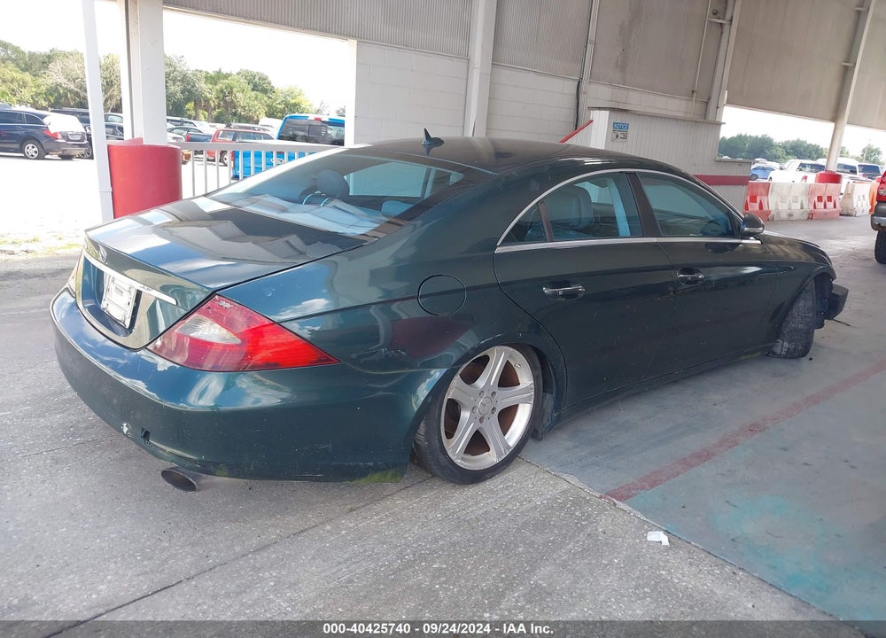 2007 MERCEDES-BENZ CLS 550 VIN: WDDDJ72X67A095207